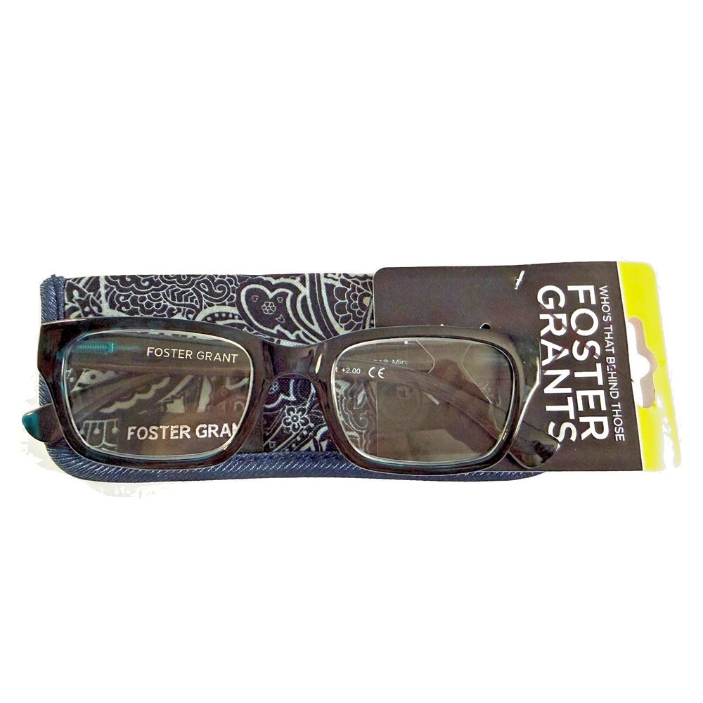 Foster Grant Women's Reading Glasses - Mira Blue - +2.00 GREAT!